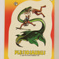 Dinosaurs Attack 1988 Vintage Sticker Trading Card #6 Plesiosaurus ENG L021243