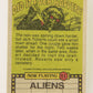 Fright Flicks 1988 Trading Card #11 Open Wide And Say Aaah - Aliens ENG Topps L021251
