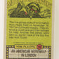 Fright Flicks 1988 Trading Card #26 Sorry Wrong Answer - AAWIL ENG Topps L021256