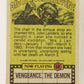 Fright Flicks 1988 Card #48 The Unkindest Cut Of All - Pumpkinhead ENG Topps L021266