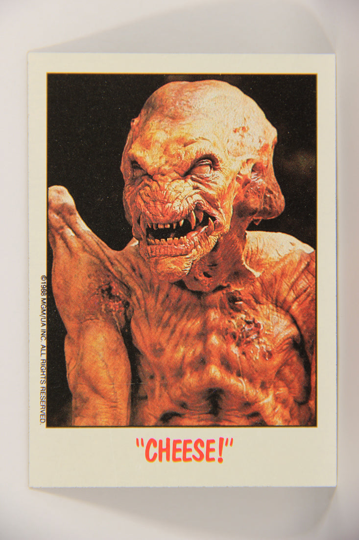Fright Flicks 1988 Trading Card #65 Cheese - Pumpkinhead ENG Topps L021272