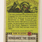 Fright Flicks 1988 Trading Card #65 Cheese - Pumpkinhead ENG Topps L021272