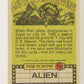 Fright Flicks 1988 Card #74 I'll Call You Later Something Just Came Up - Alien Topps L021276