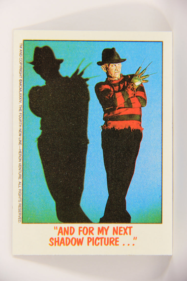 Fright Flicks 1988 Trading Card #75 And For My Next Shadow Picture - NOES Topps L021277