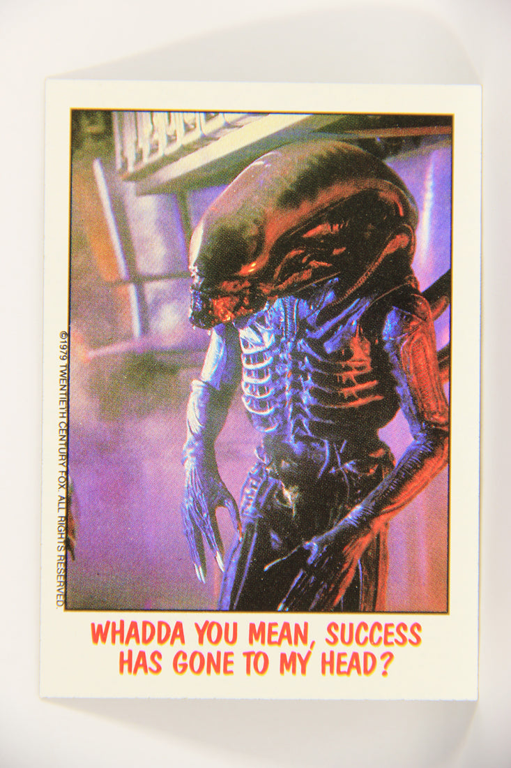 Fright Flicks 1988 Card #86 Whadda You Mean Success Has Gone To My Head - Topps L021278