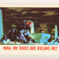 Fright Flicks 1988 Card #89 Many My Dogs Are Killing Me - Ghostbusters ENG Topps L021281