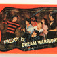 Fright Flicks 1988 Trading Card Sticker #7 Freddy Vs Dream Warriors ENG Topps L021289