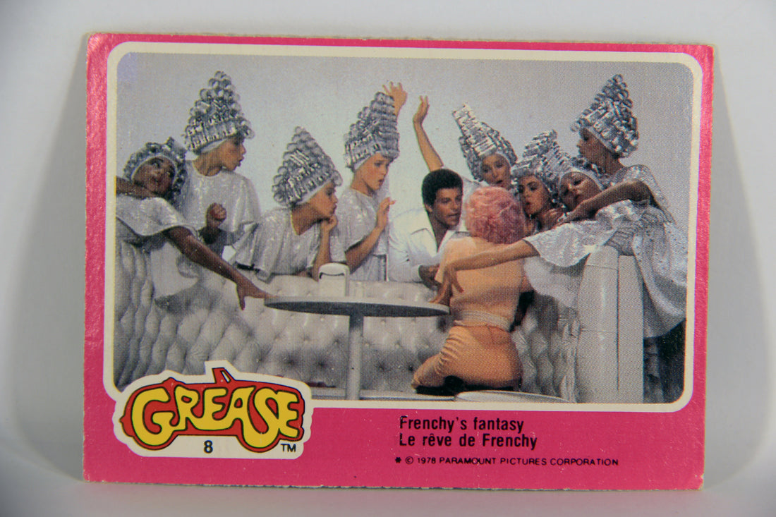 Grease 1978 Trading Card #8 Frenchy's Fantasy FR-ENG O-Pee-Chee L021301