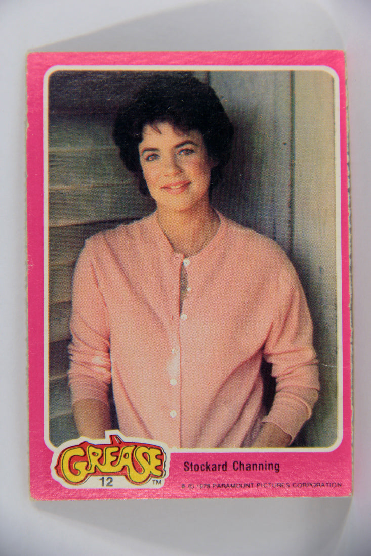 Grease 1978 Trading Card #12 Stockard Channing FR-ENG O-Pee-Chee L021305