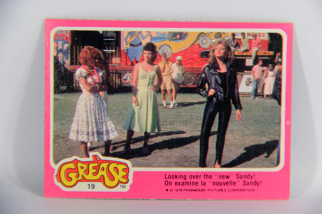 Grease 1978 Trading Card #19 Looking Over The New Sandy FR-ENG O-Pee-Chee L021312