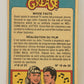 Grease 1978 Trading Card #20 A Celebration In The Sun FR-ENG O-Pee-Chee L021313