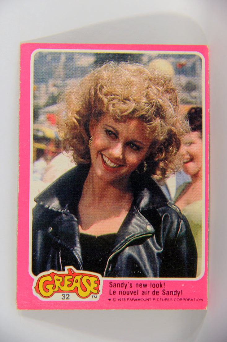 Grease 1978 Trading Card #32 Sandy's New Look FR-ENG O-Pee-Chee L021325