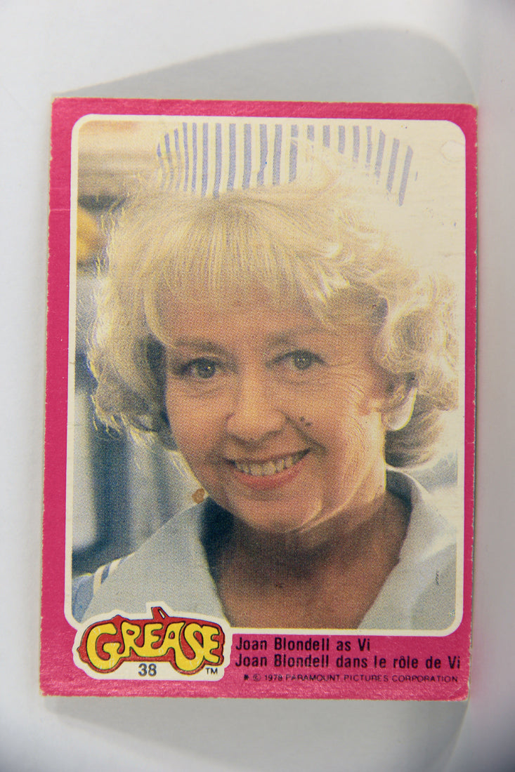 Grease 1978 Trading Card #38 Joan Blondell As Vi FR-ENG O-Pee-Chee L021331