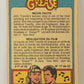 Grease 1978 Trading Card #49 A Real Challenge For Coach Calhoun FR-ENG OPC L021342
