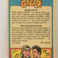 Grease 1978 Trading Card #52 Together Forever FR-ENG O-Pee-Chee L021345