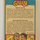 Grease 1978 Trading Card #53 It's Danny At The Bat FR-ENG O-Pee-Chee L021346