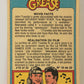 Grease 1978 Trading Card #57 The Night Of The Big Dance FR-ENG O-Pee-Chee L021350