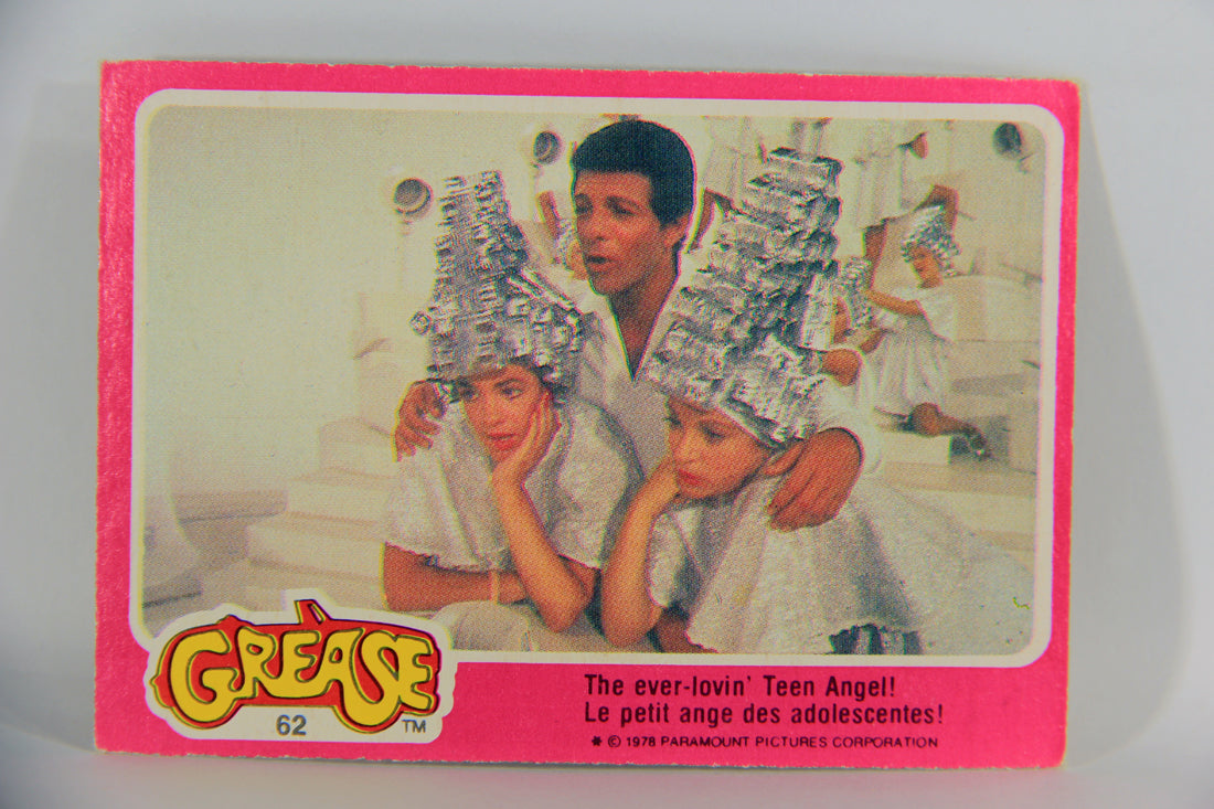 Grease 1978 Trading Card #62 The Ever-Lovin' Teen Angel FR-ENG O-Pee-Chee L021355