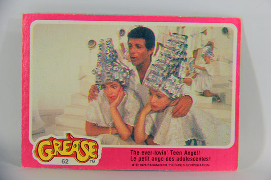 Grease 1978 Trading Card #62 The Ever-Lovin' Teen Angel FR-ENG O-Pee-Chee L021355
