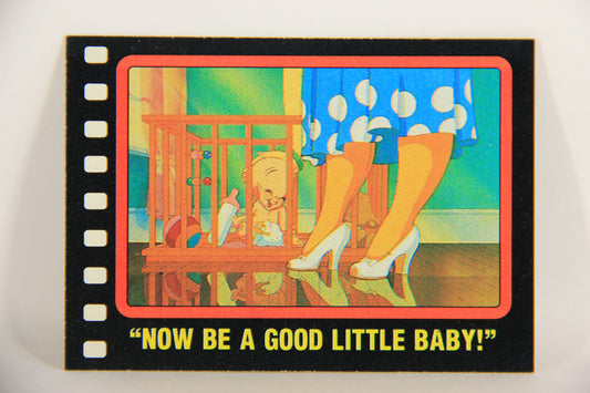 Who Framed Roger Rabbit 1988 Trading Card #4 Now Be A Good Little Baby ENG Topps L021363