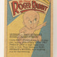 Who Framed Roger Rabbit 1988 Trading Card #4 Now Be A Good Little Baby ENG Topps L021363