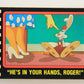 Who Framed Roger Rabbit 1988 Trading Card #5 He's In Your Hands ENG Topps L021364