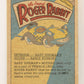 Who Framed Roger Rabbit 1988 Trading Card #5 He's In Your Hands ENG Topps L021364