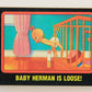 Who Framed Roger Rabbit 1988 Trading Card #7 Baby Herman Is Loose ENG Topps L021366