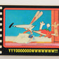 Who Framed Roger Rabbit 1988 Trading Card #8 Yyyooooooowwwwwww ENG Topps L021367