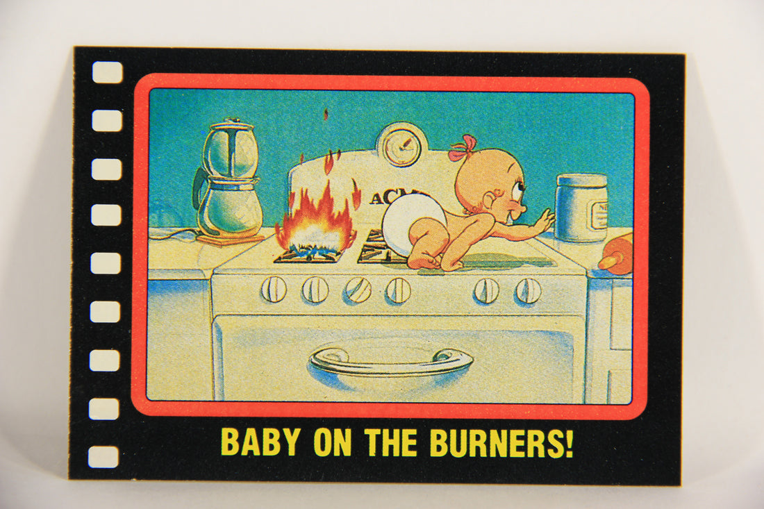 Who Framed Roger Rabbit 1988 Trading Card #9 Baby On The Burners ENG Topps L021368