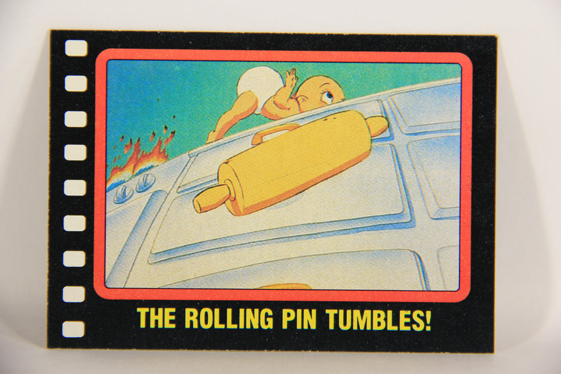 Who Framed Roger Rabbit 1988 Trading Card #10 The Rolling Pin Tumbles ENG Topps L021369