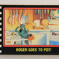 Who Framed Roger Rabbit 1988 Trading Card #12 Roger Goes To Pot ENG Topps L021371