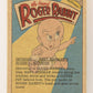 Who Framed Roger Rabbit 1988 Trading Card #12 Roger Goes To Pot ENG Topps L021371