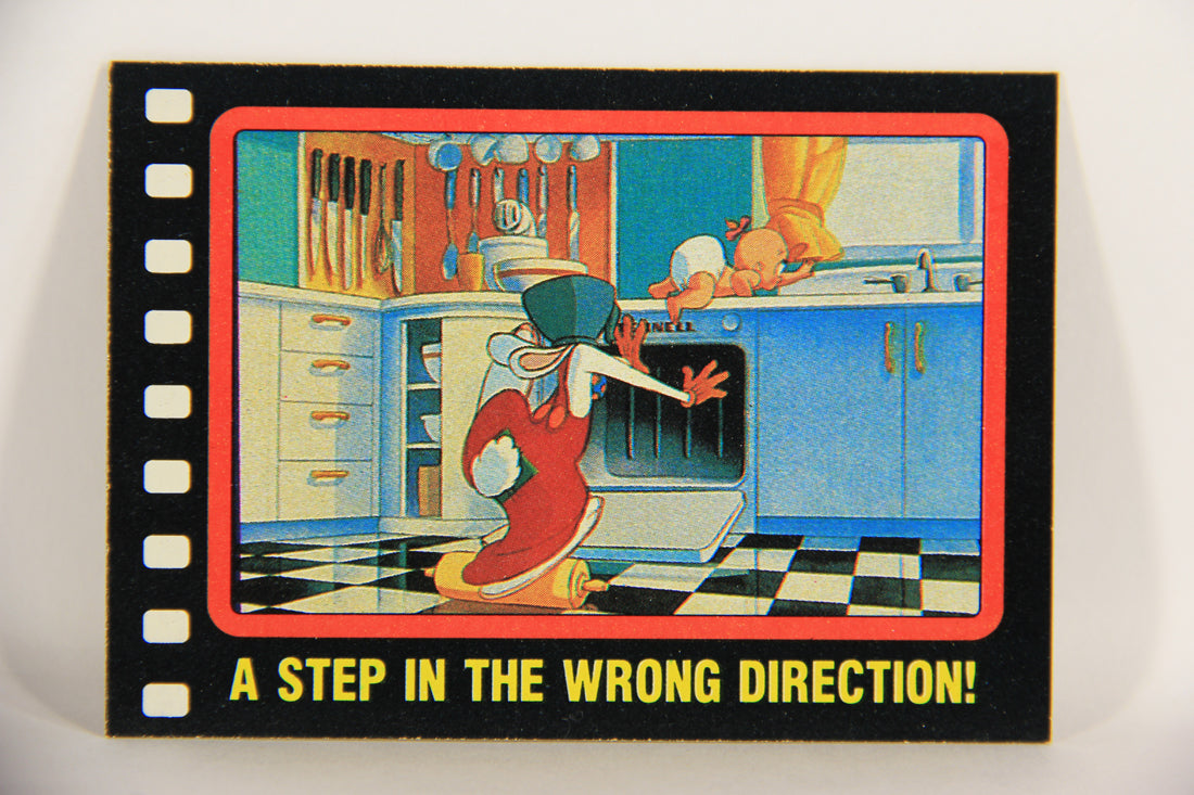 Who Framed Roger Rabbit 1988 Trading Card #13 A Step In The Wrong Direction ENG L021372