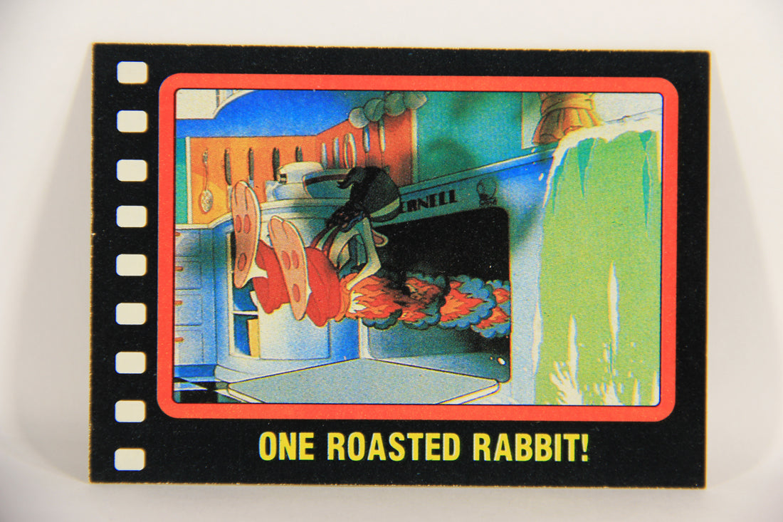Who Framed Roger Rabbit 1988 Trading Card #14 One Roasted Rabbit ENG Topps L021373