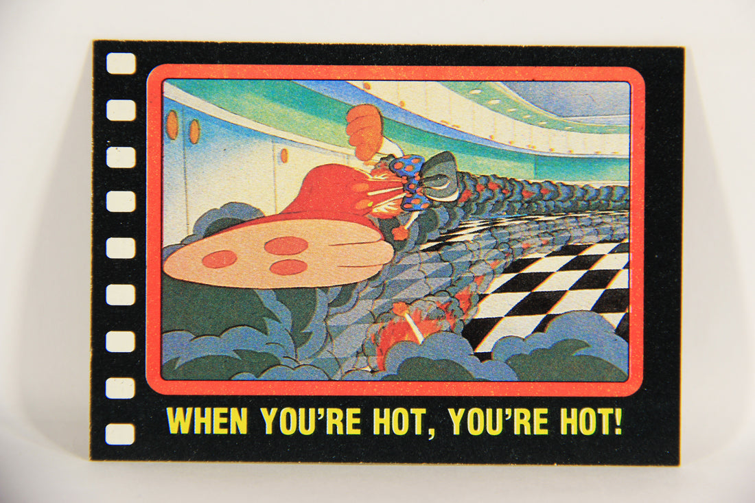 Who Framed Roger Rabbit 1988 Trading Card #15 When You're Hot You're Hot ENG L021374