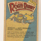 Who Framed Roger Rabbit 1988 Trading Card #15 When You're Hot You're Hot ENG L021374