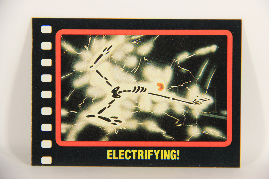 Who Framed Roger Rabbit 1988 Trading Card #17 Electrifying ENG Topps L021376