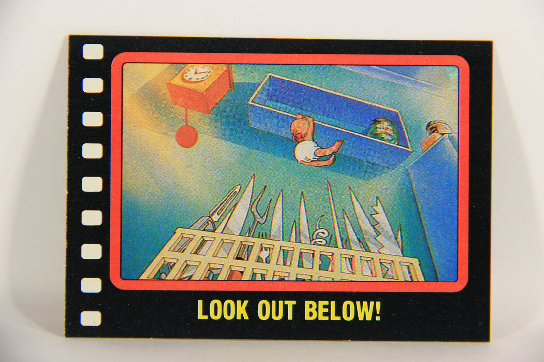 Who Framed Roger Rabbit 1988 Trading Card #19 Look Out Below ENG Topps L021378