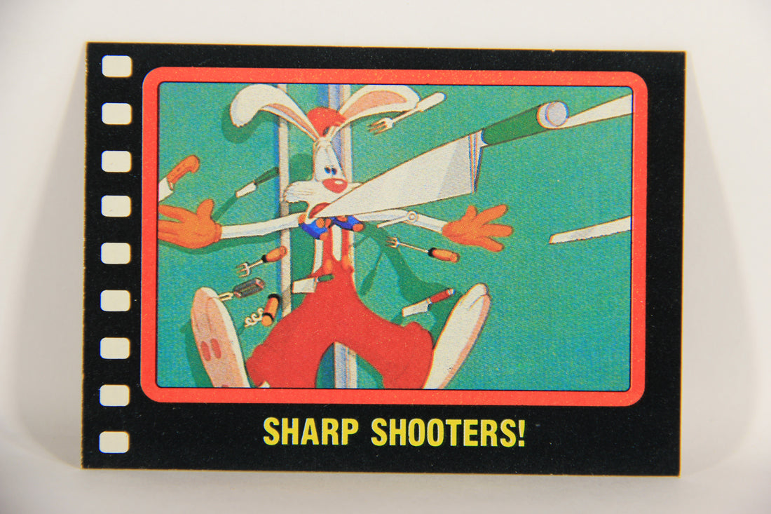 Who Framed Roger Rabbit 1988 Trading Card #22 Sharp Shooters ENG Topps L021381