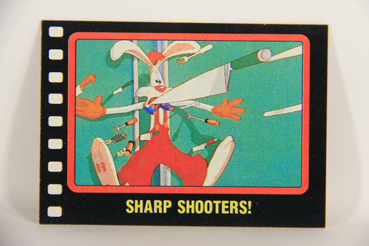 Who Framed Roger Rabbit 1988 Trading Card #22 Sharp Shooters ENG Topps L021381