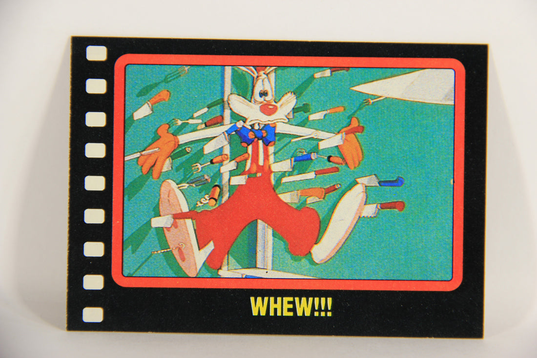 Who Framed Roger Rabbit 1988 Trading Card #23 Whew ENG Topps L021382