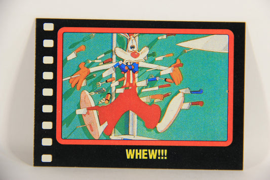 Who Framed Roger Rabbit 1988 Trading Card #23 Whew ENG Topps L021382