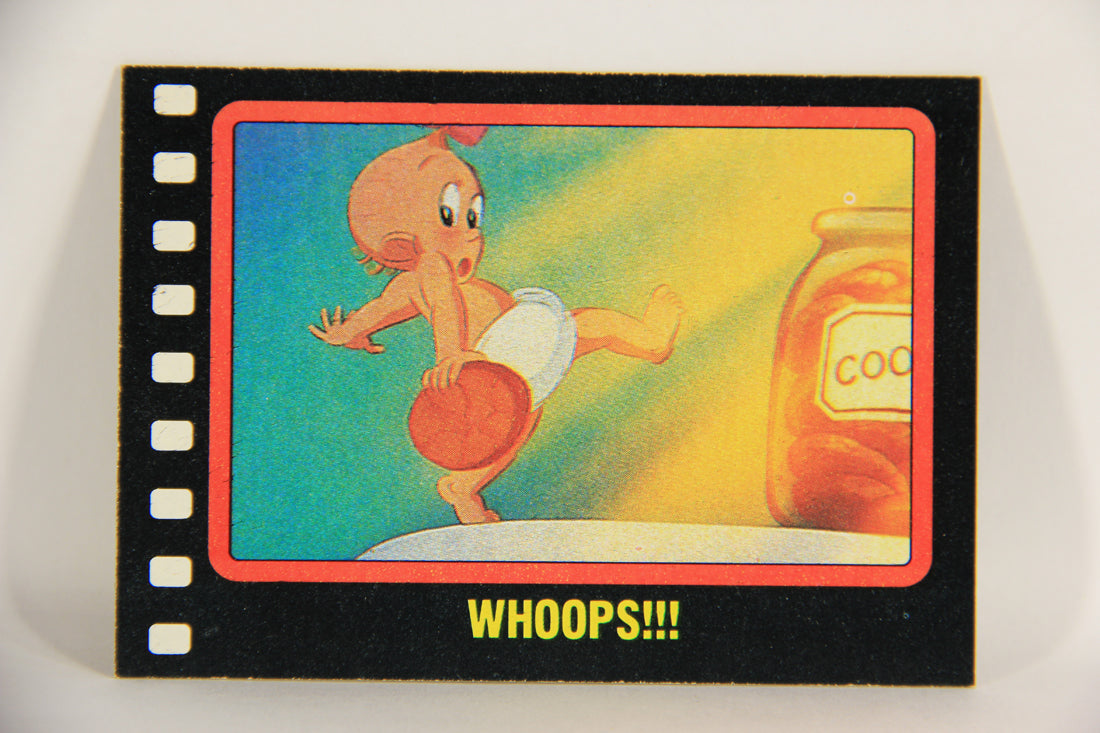 Who Framed Roger Rabbit 1988 Trading Card #24 Whoops ENG Topps L021383