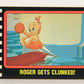 Who Framed Roger Rabbit 1988 Trading Card #26 Roger Gets Clunked ENG Topps L021385