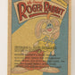 Who Framed Roger Rabbit 1988 Trading Card #27 Roger's Tweeting Birds ENG Topps L021386