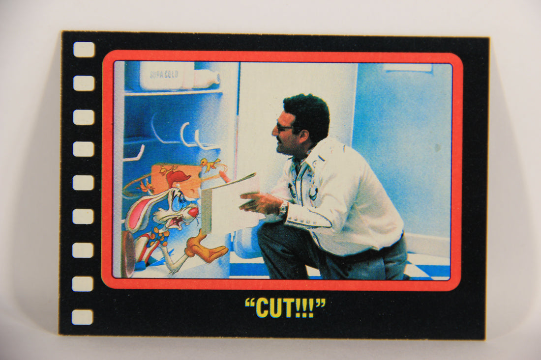 Who Framed Roger Rabbit 1988 Trading Card #28 Cut ENG Topps L021387