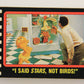 Who Framed Roger Rabbit 1988 Trading Card #29 I Said Stars Not Birds ENG Topps L021388