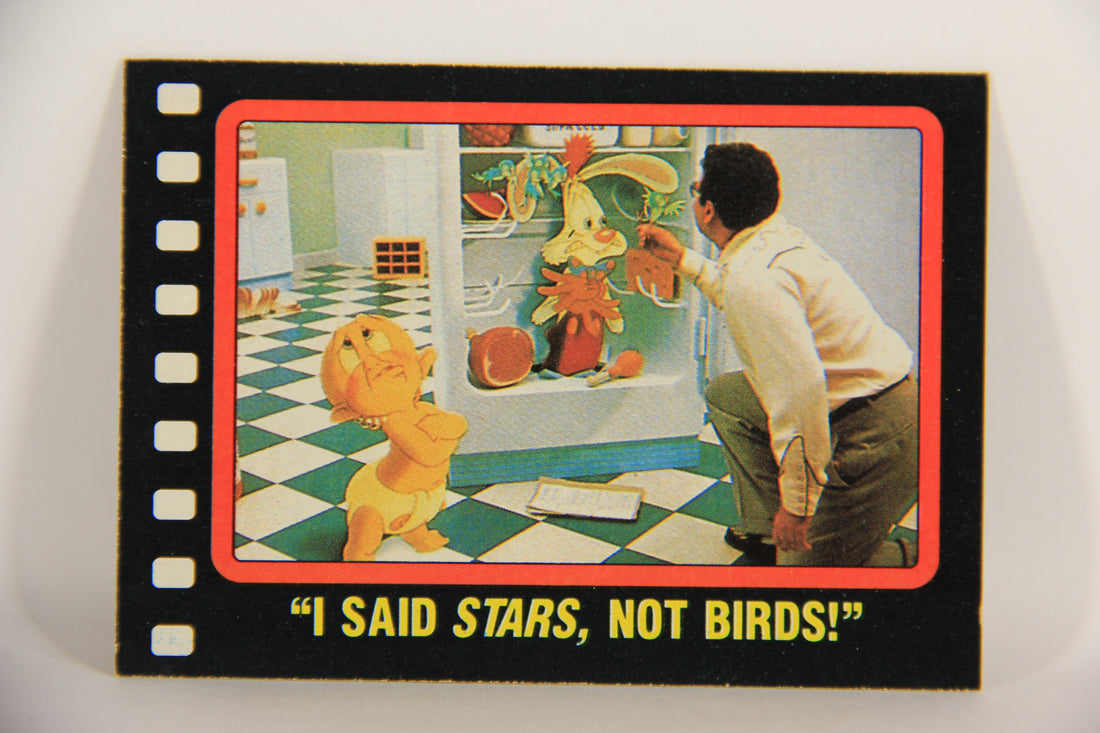 Who Framed Roger Rabbit 1988 Trading Card #29 I Said Stars Not Birds ENG Topps L021388