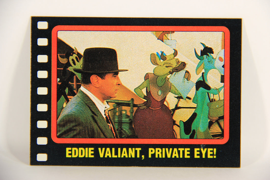 Who Framed Roger Rabbit 1988 Trading Card #31 Eddie Valiant Private Eye ENG Topps L021390